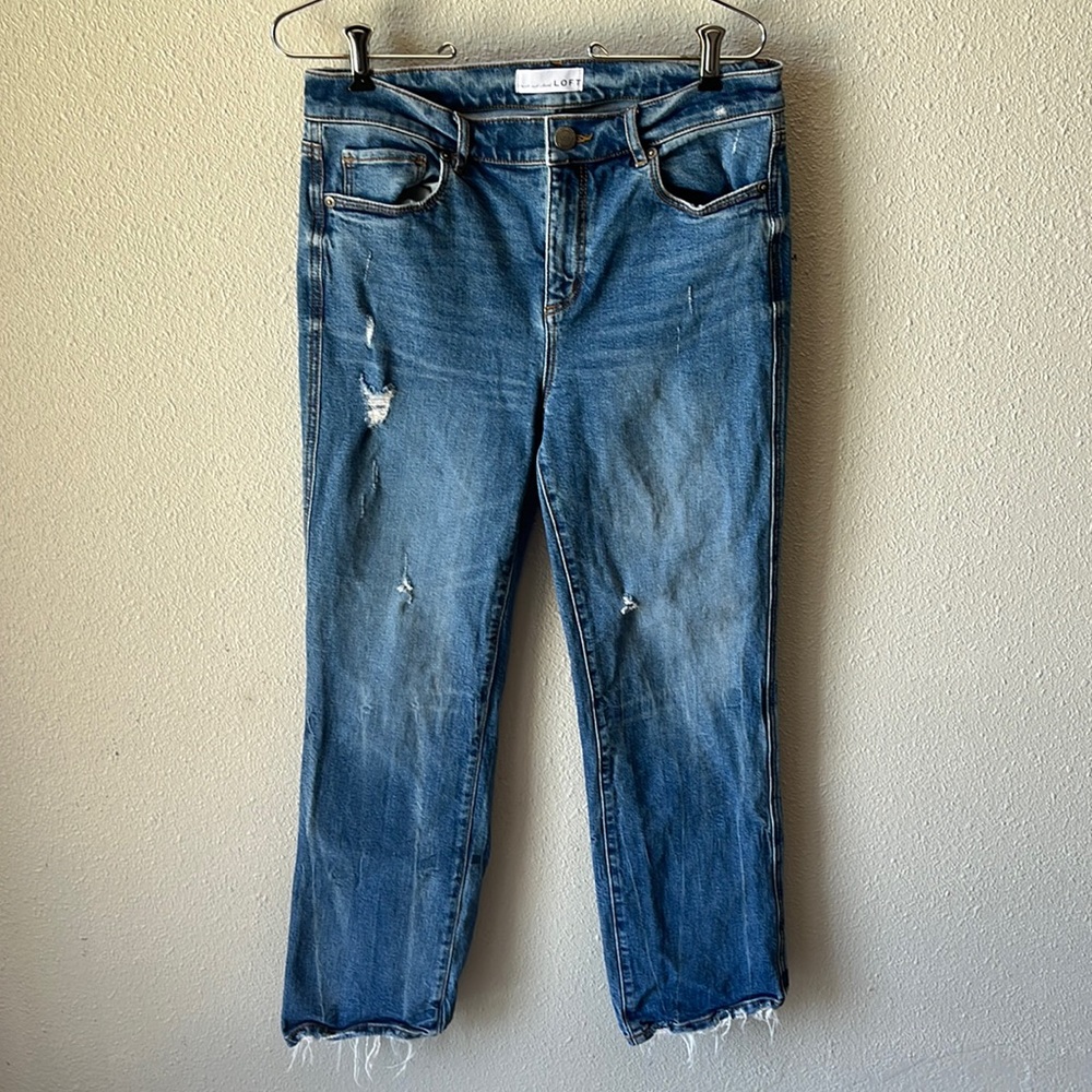 LOFT Vintage Straight Jeans Size 27